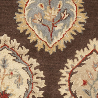 Surya Langley LAG-1012 Chocolate Hand Tufted Area Rug Sample Swatch