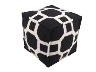 Momeni Laguna Poufs LGP-1 Black main image