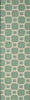 Momeni Laguna LG-01 Aqua Area Rug Closeup