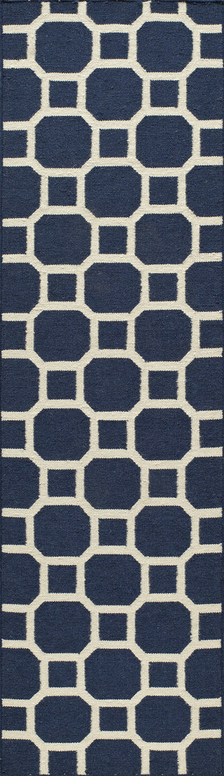 Momeni Laguna LG-01 Navy Area Rug Runner