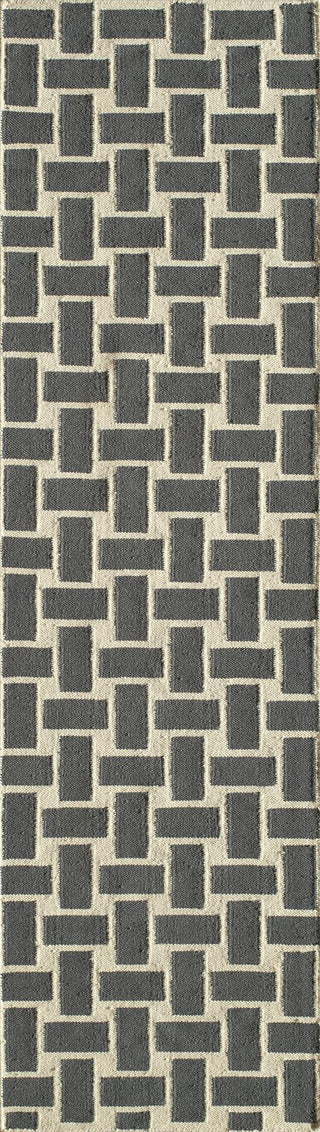 Momeni Laguna LG-02 Grey Area Rug Closeup