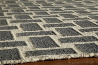 Momeni Laguna LG-02 Grey Area Rug Closeup