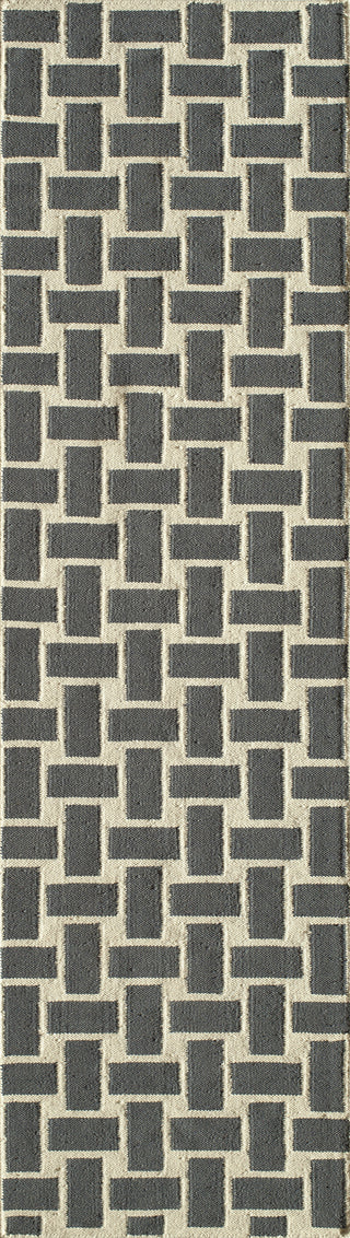 Momeni Laguna LG-02 Grey Area Rug Close up