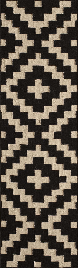 Momeni Laguna LG-04 Black Area Rug Closeup