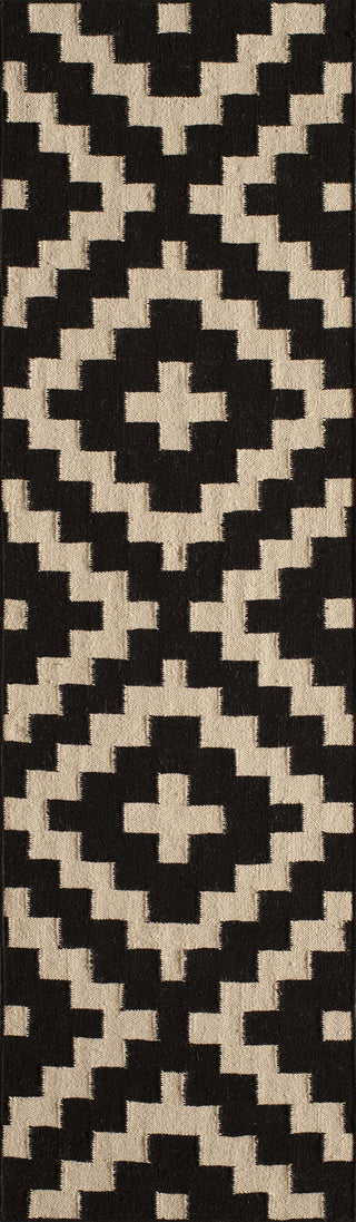 Momeni Laguna LG-04 Black Area Rug Close up