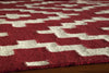 Momeni Laguna LG-04 Red Area Rug Closeup Feature