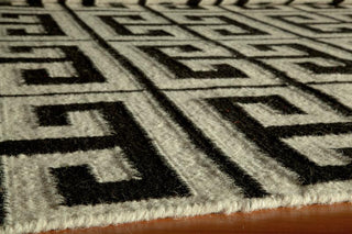 Momeni Laguna LG-05 Black Area Rug Corner Shot