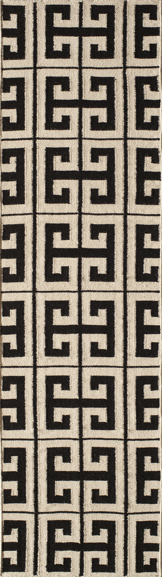 Momeni Laguna LG-05 Black Area Rug Close up