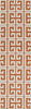 Momeni Laguna LG-05 Orange Area Rug Closeup