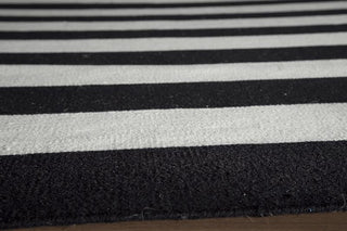 Momeni Laguna LG-12 Black Area Rug Corner Shot