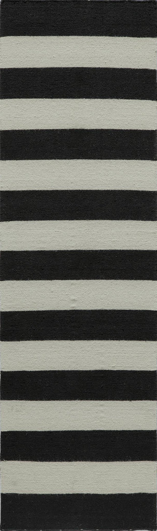 Momeni Laguna LG-12 Black Area Rug Closeup