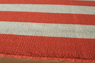 Momeni Laguna LG-12 Red Area Rug Corner Shot