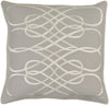 Surya Leah LAH003 Pillow by GlucksteinHome 18 X 18 X 4 Poly filled