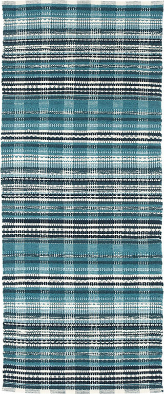 NuStory Loomed Lakehouse Blue Area Rug main image