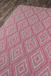 Momeni Lake Palace LAK-1 Pink Area Rug by MADCAP Corner Image Feature
