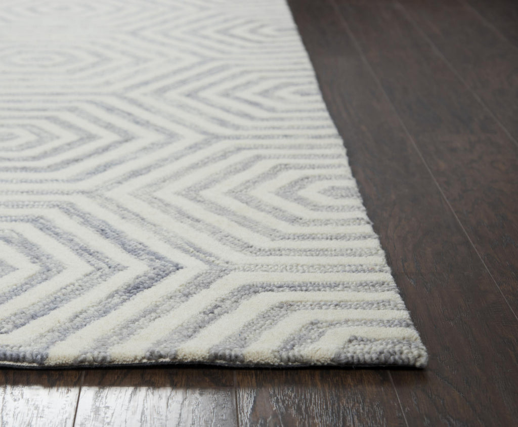 Rizzy Lancaster LS476A Light Gray Area Rug Detail Image Feature