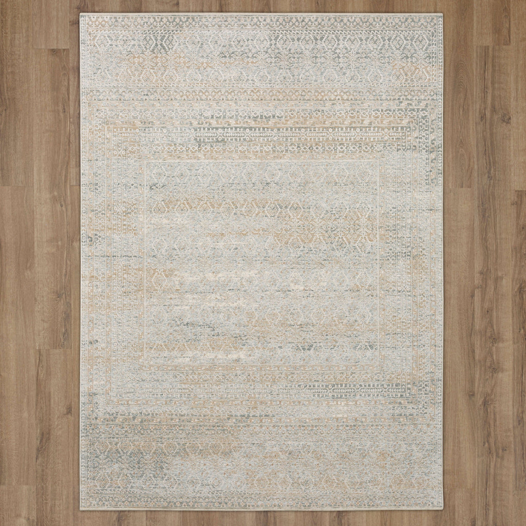 Karastan Solitude Larnaca Dark Grey Cream Area Rug – Incredible Rugs ...