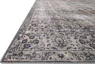 Loloi II Layla LAY-06 Taupe/Stone Area Rug Corner 