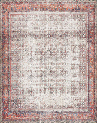 Loloi II Layla LAY-12 Ivory / Brick Area Rug Main Image