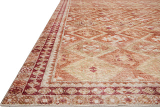 Loloi II Layla LAY-16 Natural/Spice Area Rug Corner 