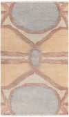 Surya Libra One LBO-1001 Yellow Hand Knotted Area Rug by Joe Ginsberg 6' X 9'