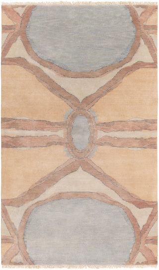 Surya Libra One LBO-1001 Yellow Hand Knotted Area Rug by Joe Ginsberg 6' X 9'