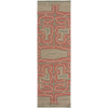 Surya Labyrinth LBR-1008 Olive Area Rug by Julie Cohn 2'6'' x 8' Runner