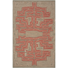 Surya Labyrinth LBR-1008 Olive Area Rug by Julie Cohn 5' x 8'