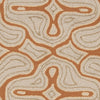 Surya Labyrinth LBR-1012 Butter Hand Hooked Area Rug by Julie Cohn Sample Swatch
