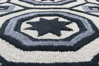 Rizzy Arden Loft-Lisbon Corner LC9429 Light Gray Area Rug 