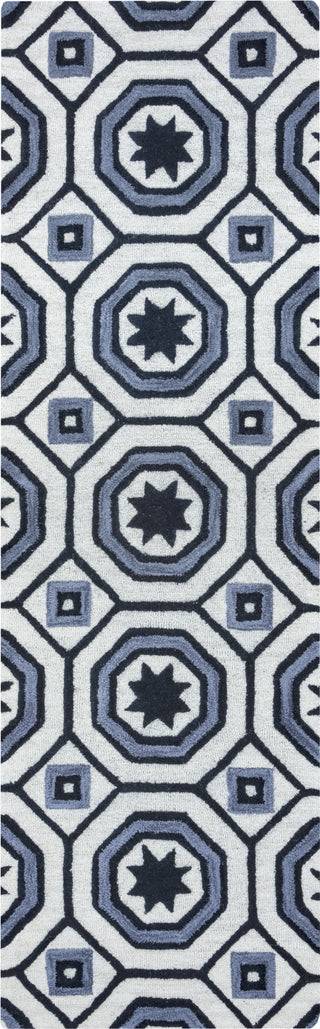 Rizzy Arden Loft-Lisbon Corner LC9429 Light Gray Area Rug 