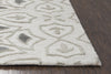 Rizzy Arden Loft-Lisbon Corner LC9434 Gray Area Rug 