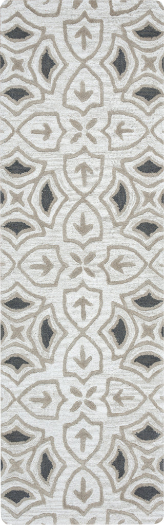 Rizzy Arden Loft-Lisbon Corner LC9434 Gray Area Rug 