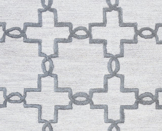 Rizzy Arden Loft-Lisbon Corner LC9435 Light Gray Area Rug 