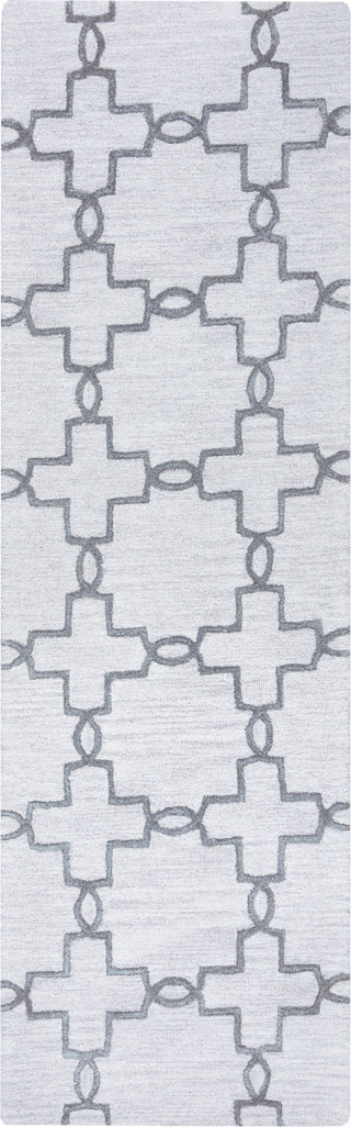 Rizzy Arden Loft-Lisbon Corner LC9435 Light Gray Area Rug 