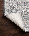 Loloi II Lucia LUC-03 Steel/Ivory Area Rug Backing