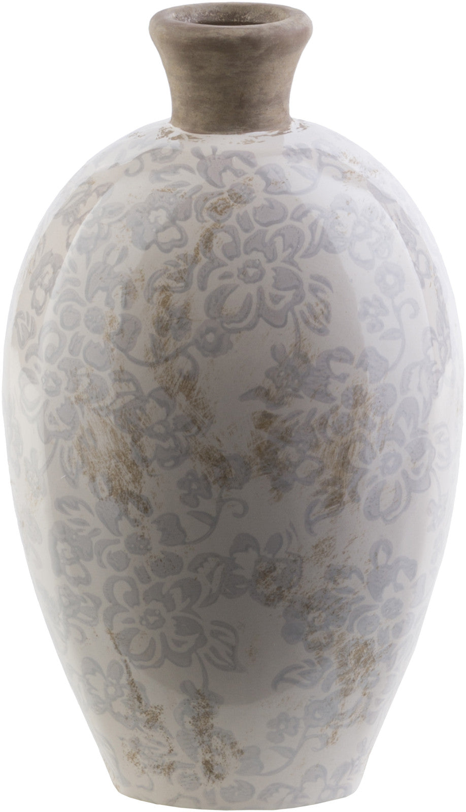 Surya Leclair LCL-609 Vase Small 5.91 X 5.12 X 10.43 inches