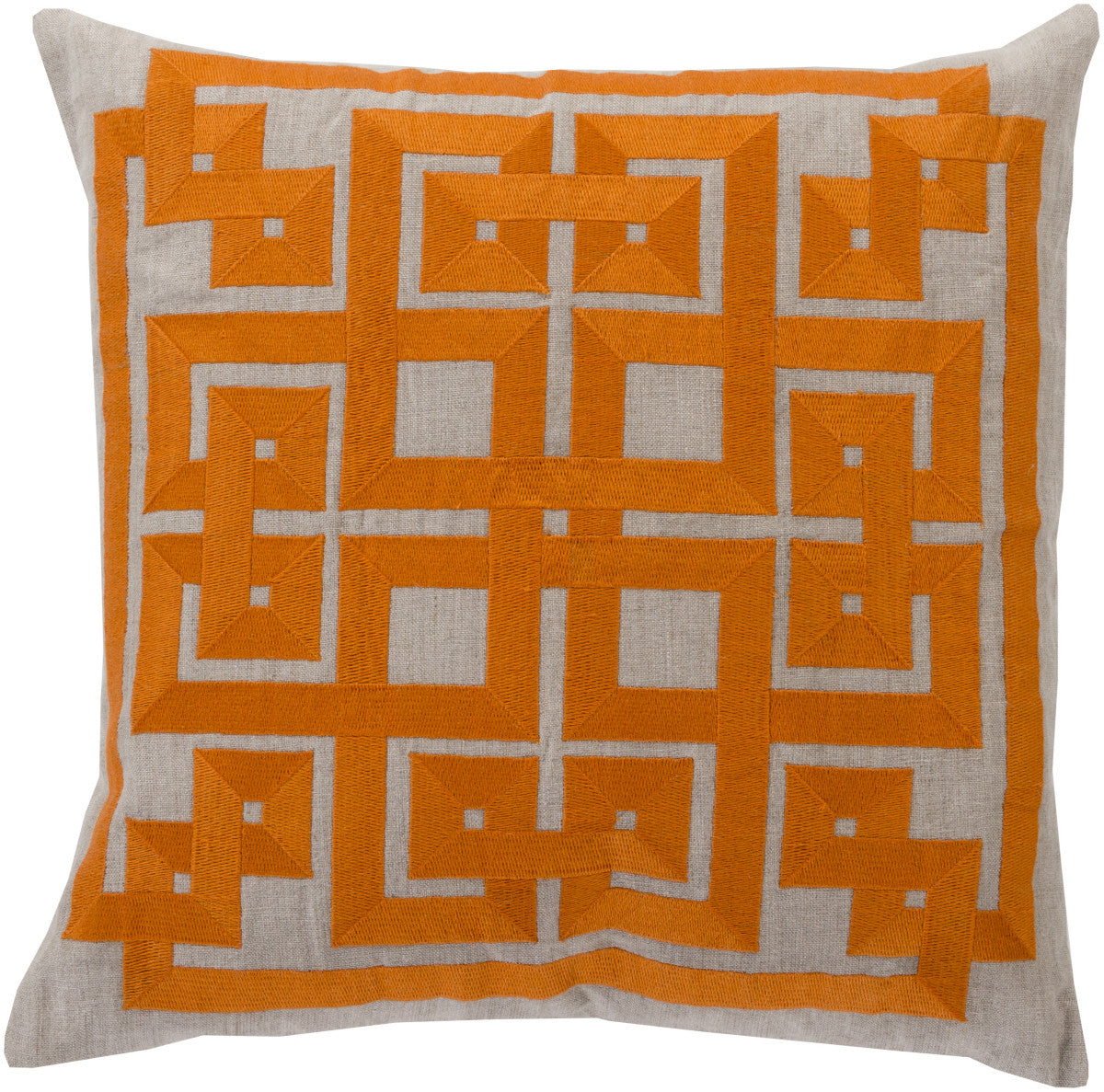 Surya Gramercy Intersected Geometrics LD-003 Pillow by Beth Lacefield