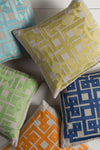 Surya Gramercy Intersected Geometrics LD-003 Pillow by Beth Lacefield 