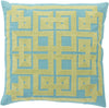 Surya Gramercy Intersected Geometrics LD-011 Pillow by Beth Lacefield 18 X 18 X 4 Down filled