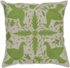 Surya Otomi Delicate Doves LD-018 Pillow by Beth Lacefield 20 X 20 X 5 Down filled