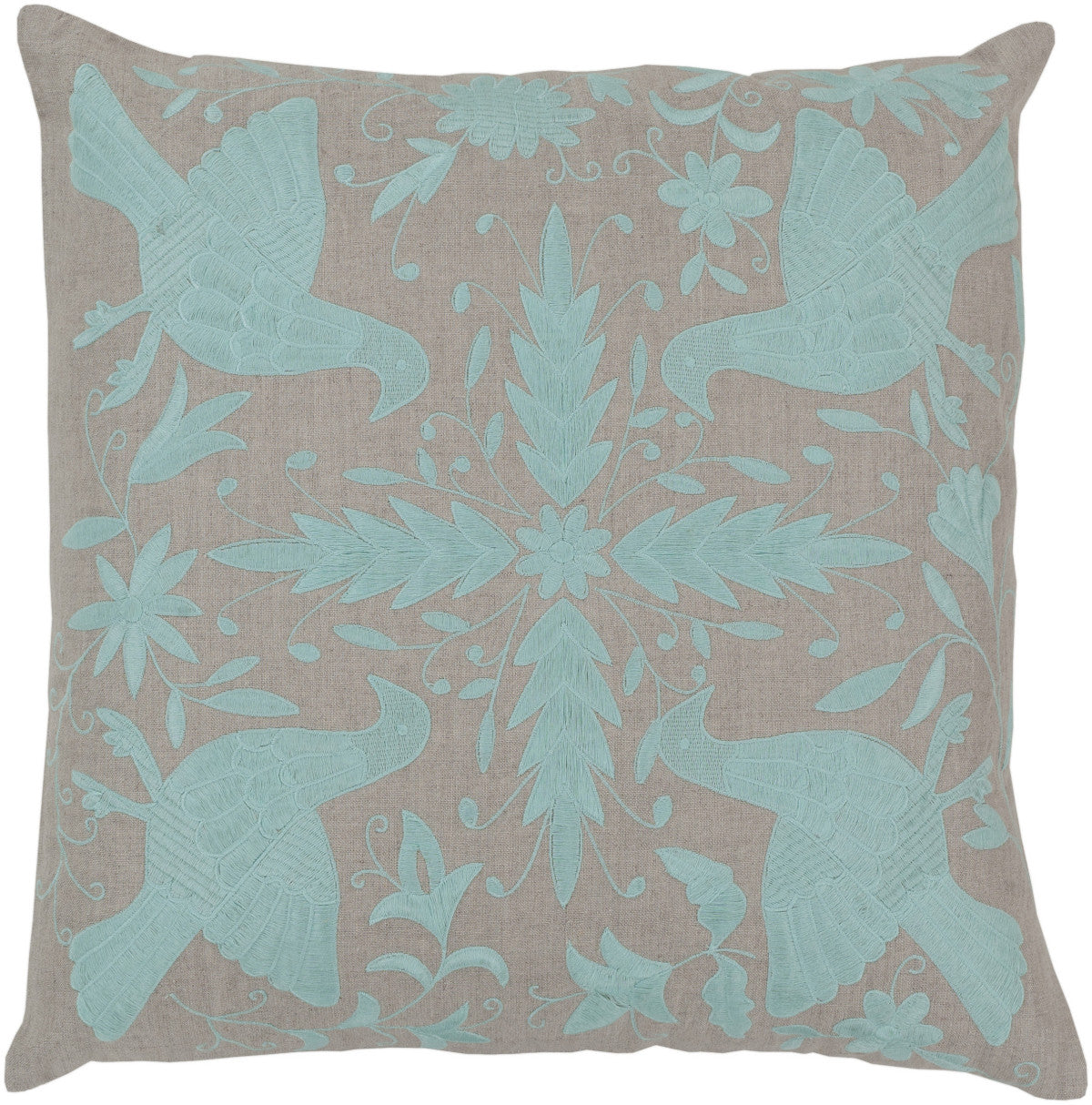 Surya Otomi Delicate Doves LD-019 Pillow by Beth Lacefield
