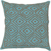 Surya Atlas Multi-Dimensional Diamond LD-033 Pillow by Beth Lacefield 18 X 18 X 4 Poly filled