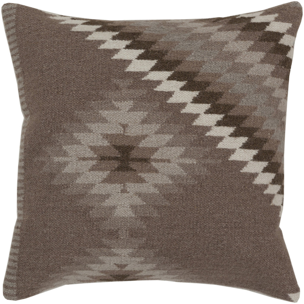 Surya Kilim Tranquil Tribal LD-038 Pillow by Beth Lacefield 22 X 22 X 5 Poly filled