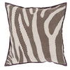Surya Zebra Color Me Wild LD-041 Pillow by Beth Lacefield 22 X 22 X 5 Poly filled