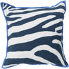 Surya Zebra Color Me Wild LD-043 Pillow by Beth Lacefield 18 X 18 X 4 Down filled