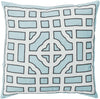 Surya Chinese Gate Looking Glass LD-047 Pillow by Beth Lacefield