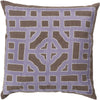 Surya Chinese Gate Looking Glass LD-048 Pillow by Beth Lacefield 18 X 18 X 4 Poly filled