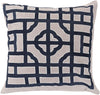 Surya Chinese Gate Looking Glass LD-054 Pillow by Beth Lacefield 22 X 22 X 5 Down filled