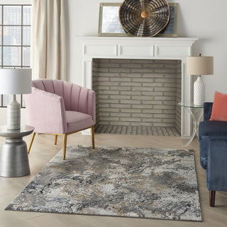 Nourison Ludlow LDW01 Grey/Multi Area Rug